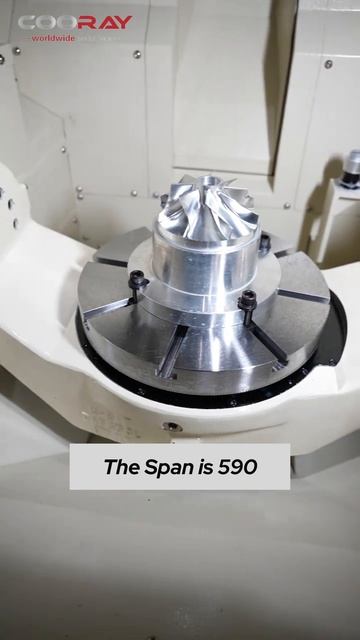 5-осевой обрабатывающий центр #Настоящий 5-осевой производительный монстр #обрабатывающийцентр