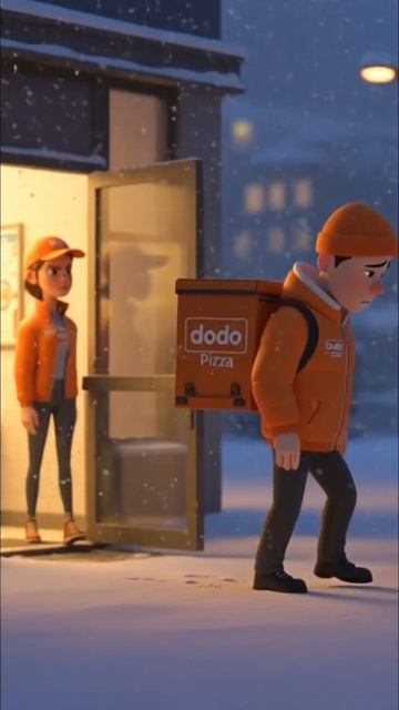 История курьера и собачки