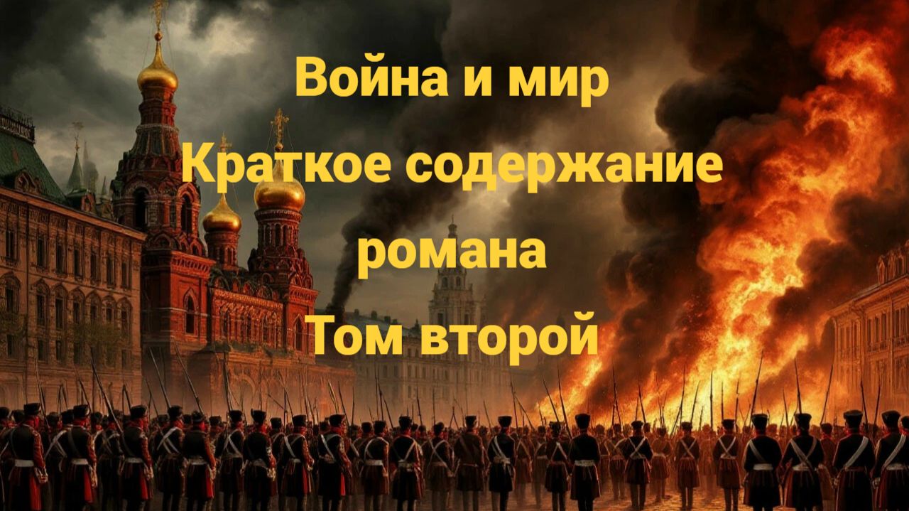 Война и мир краткое содержание романа том второй