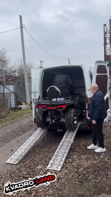 Отгрузка квадроцикла 400 кубов
