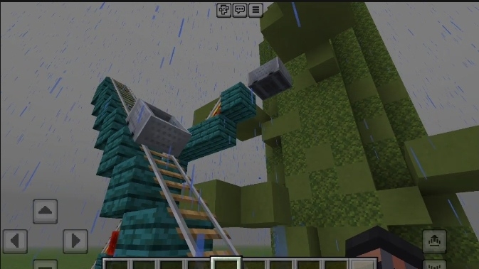 Паркур и гонки в майнкрафт.