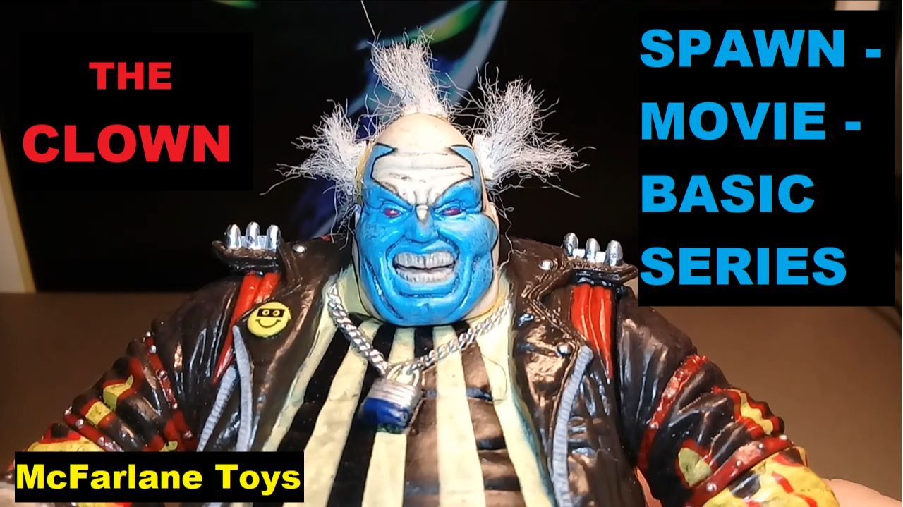 Review! 1997 Clown From Spawn Movie, Basic Series By McFarlane Toys!
