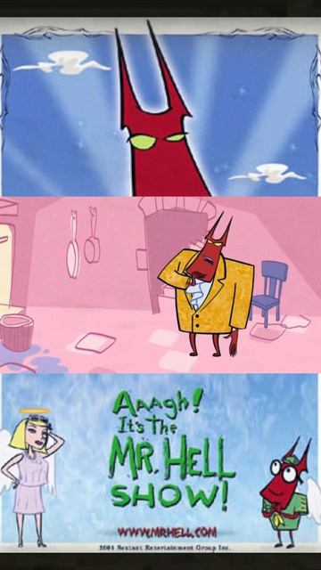 «Мистер Хелл» (англ. Aaagh! It's the Mr. Hell Show) — британский мультсериал от компании BBC.