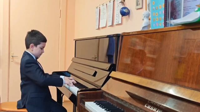 К. Черни -Г. Гермер. Этюд №23