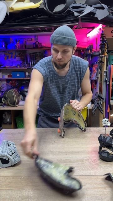 Маска Subzero из фильма Mortal Kombat 2 DIY #shorts