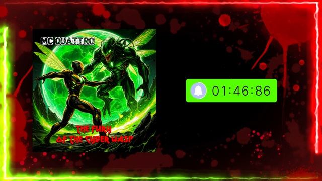 The Fury Of The Cyber Wasp - MC QUATTRO #rocknroll #synthwave #metal (музыка)