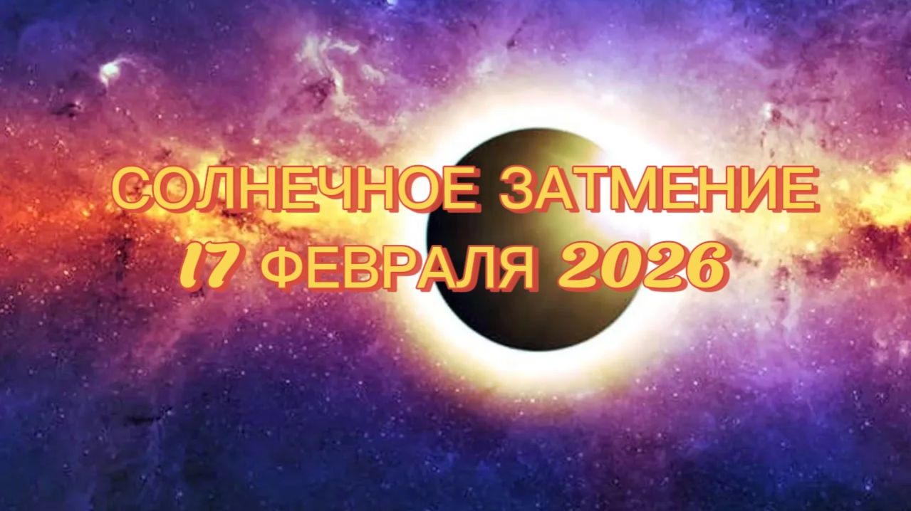 Солнечное затмение 17 февраля 2026 и его влияние на судьбу