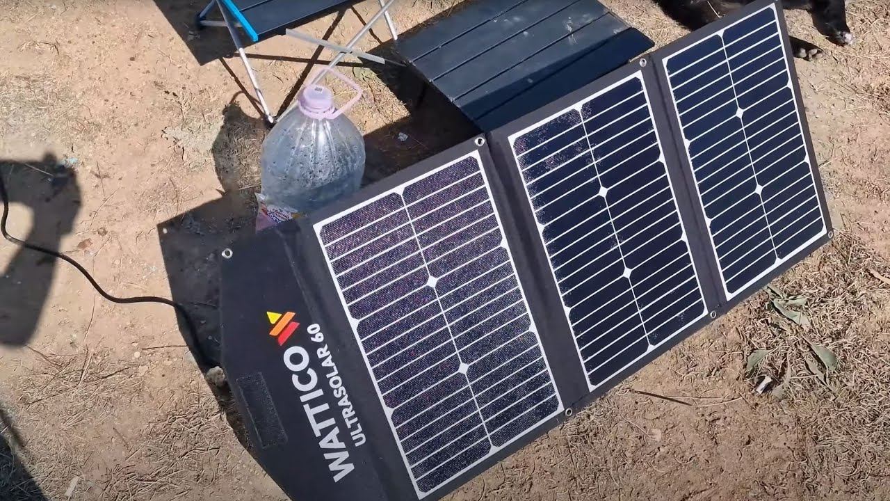Поездка на ЮГ - Серия 20 - Крым - Тарханкут - Тест солнечных батарей Wattico Ultrasolar 60