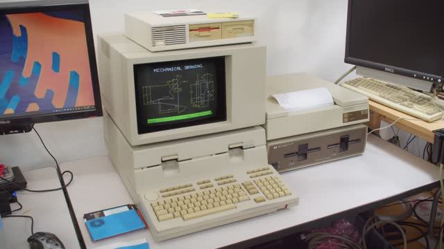 Printing From The Past - HP 2671G Thermal Printer