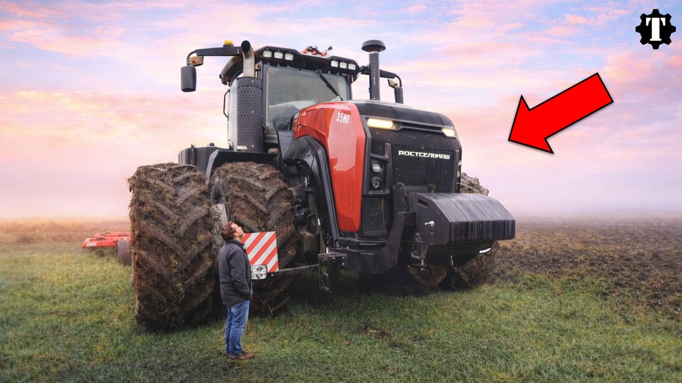 5 САМЫХ МОЩНЫХ ТРАКТОРОВ РОССИИ.