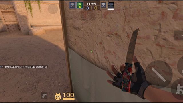 Standoff 2 сажу на нож