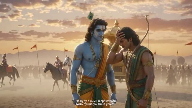 Начало Бхагавад Гиты Песнь Арджуны