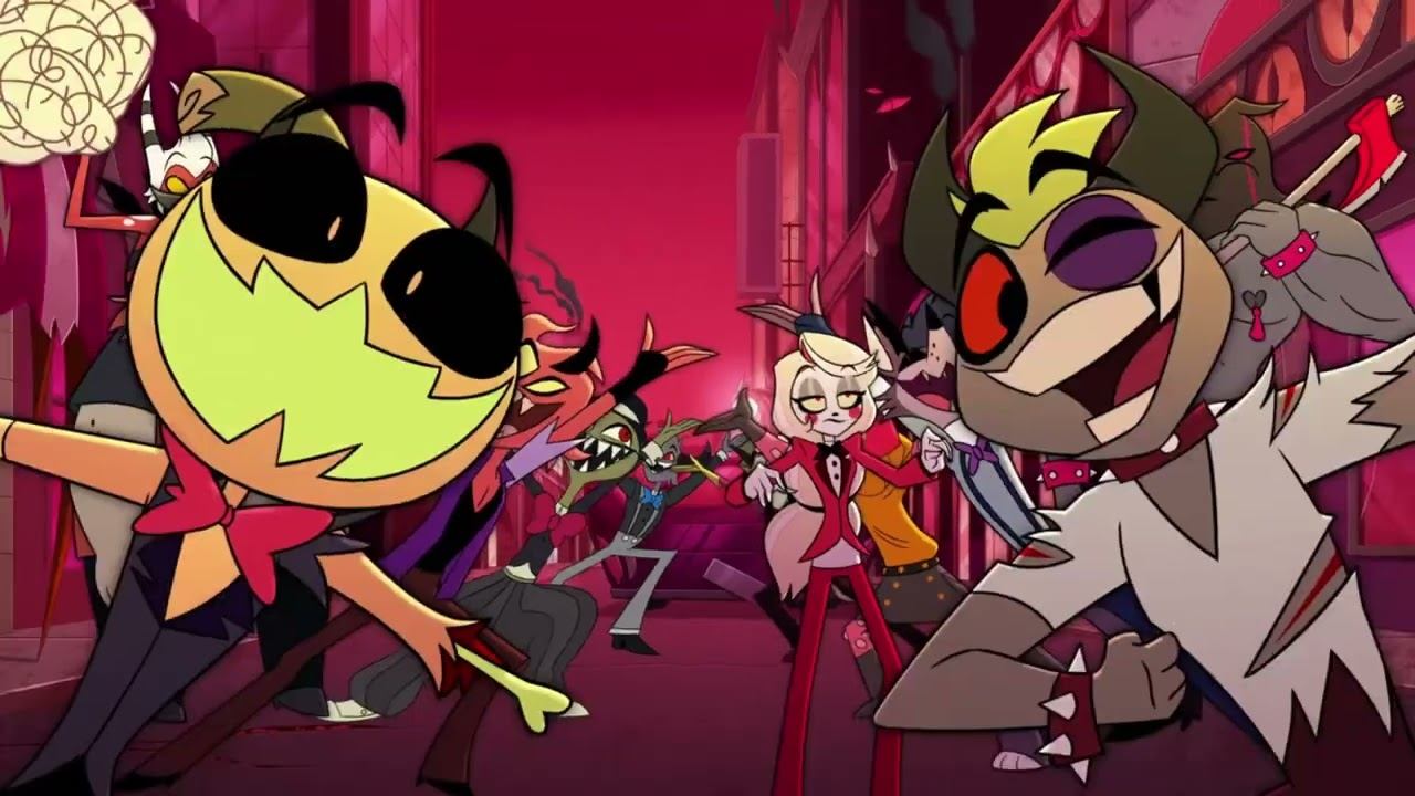 Hazbin Hotel Song Happy Day In Hell  Instrumental 4k