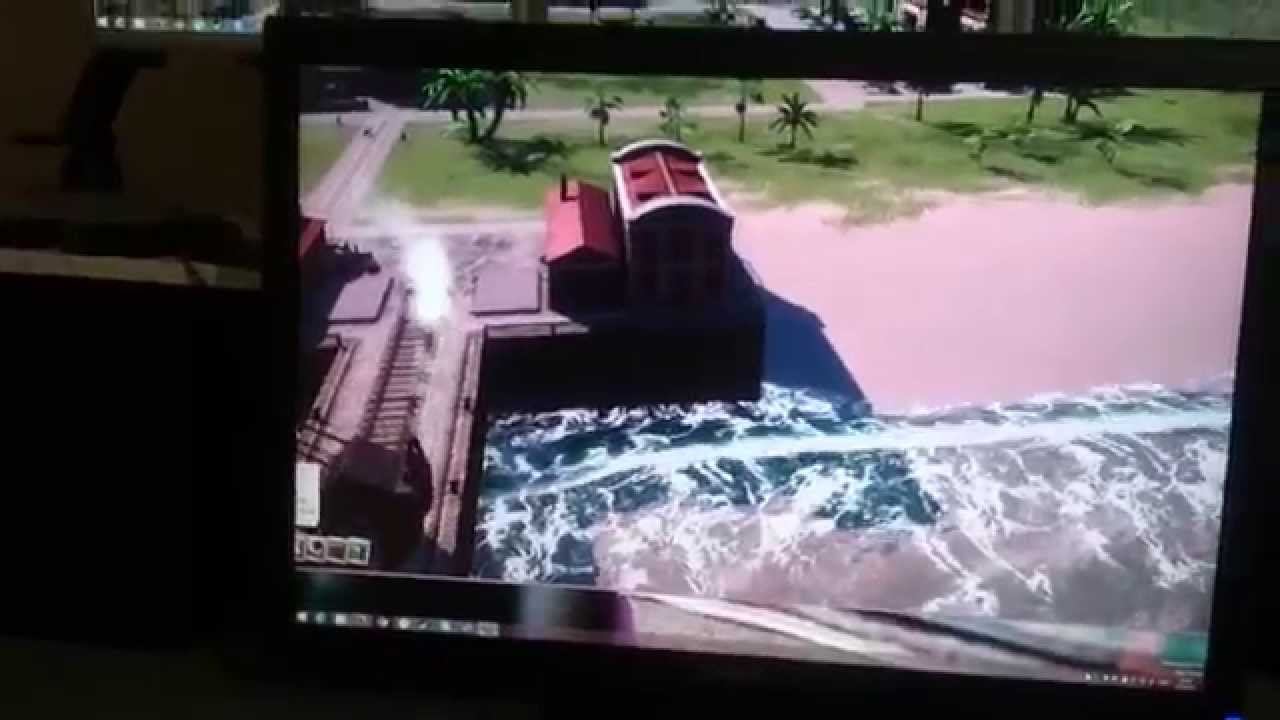 Tropico 5 gameplay (4 monitors, max settings, huge resolution)