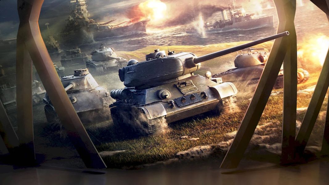 играю в мир танков с другом