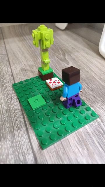 Стив в бамбуковом лесу