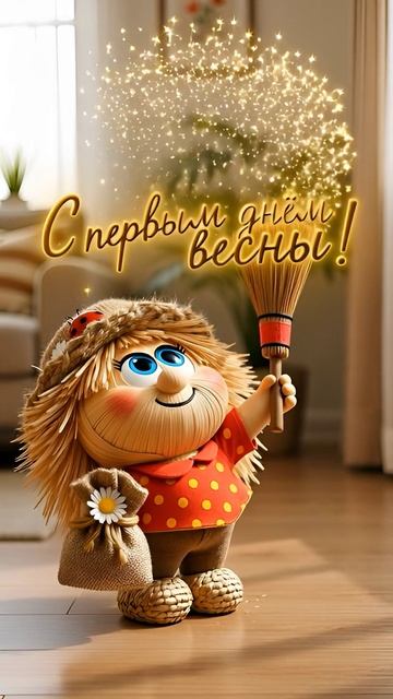 С ПЕРВЫМ днём весны!