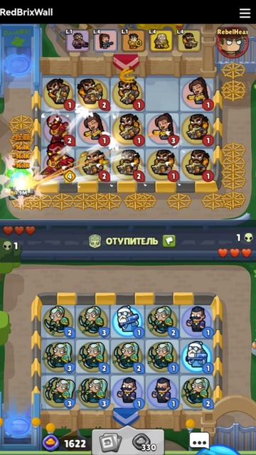 Merge Mercs: Tower Defense TD. Следопыт в ПВП сезон 17. арена 13. обновление 1•1•154.mp4