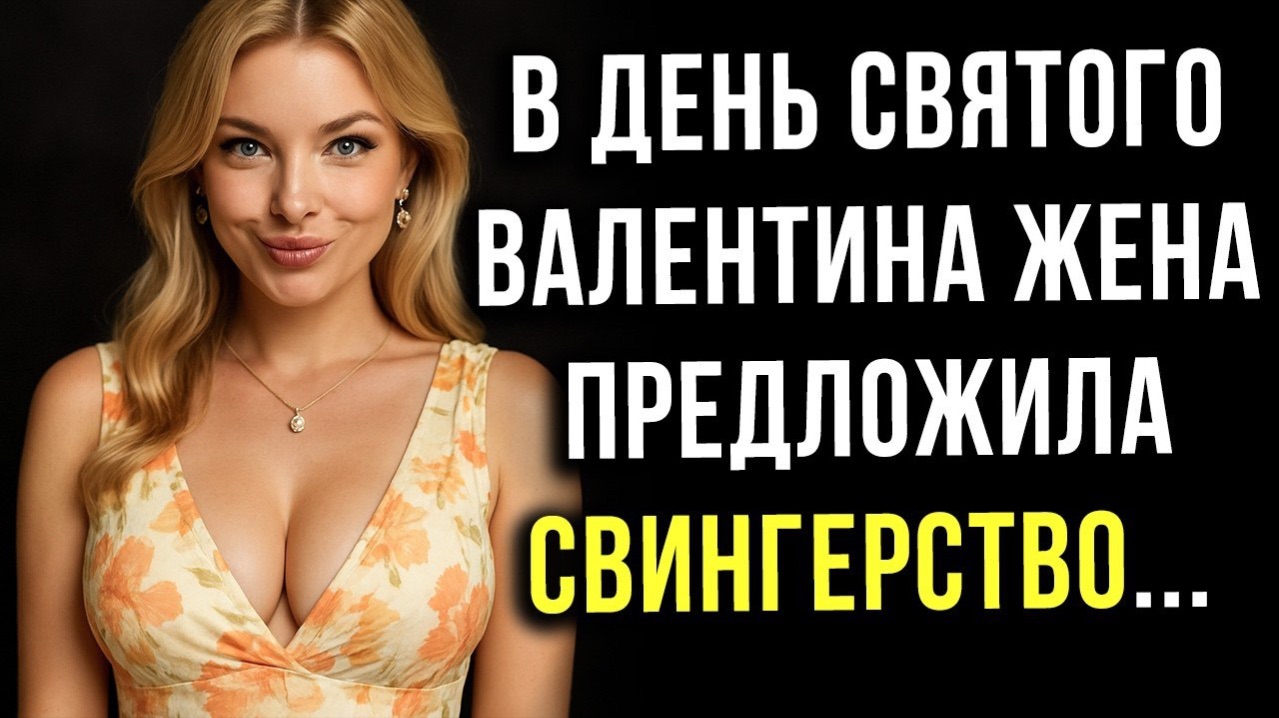 В день святого Валентина жена предложила Свингерство ...