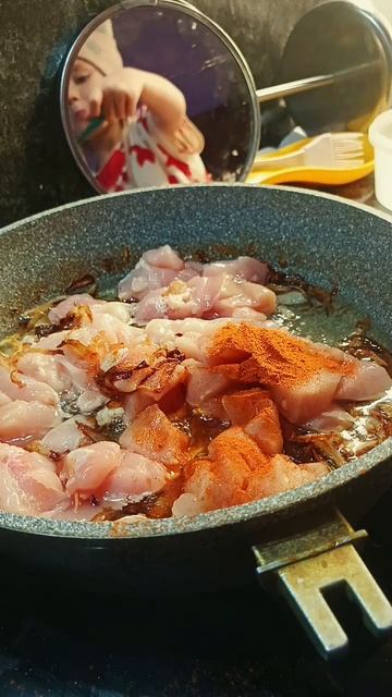 готовим плов с маленьким профессором