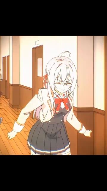 Аля аниме эдит из аниме Аля иногда кокетничает со мной по русски/