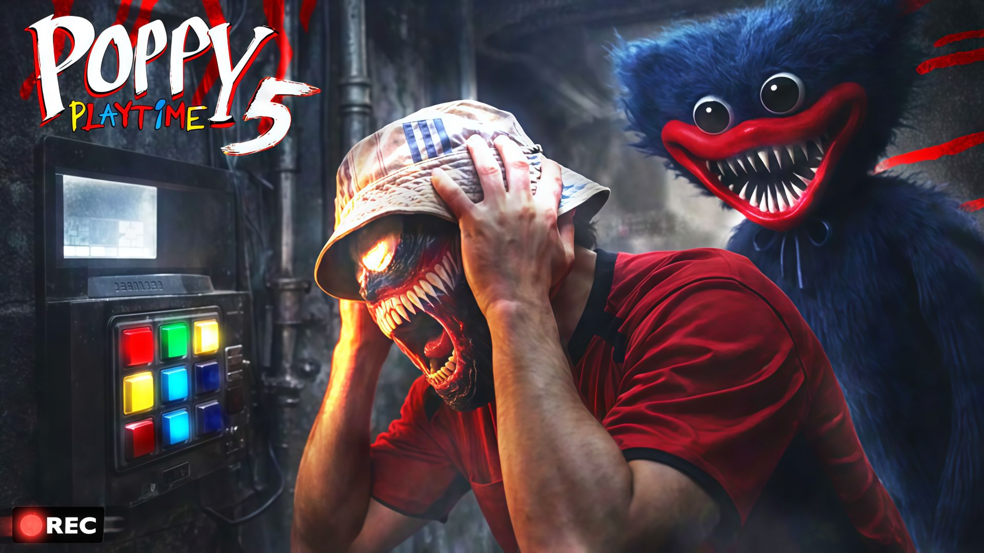 ЭЭТИТИИИ ГГООААЛЛОААВОЛОМАМККИИ..... ЯЯЯЯЯЯ ИИИХХХ НЕНЕЕАННААВВИВИАЯААЖЖУУУ!!!! POPPY PLAYTIME 5 #4!