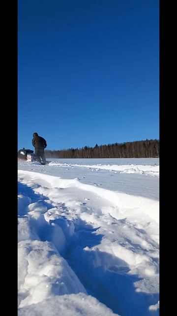 самодельный мотобуксировщик