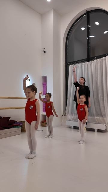 Кристина на хореографии