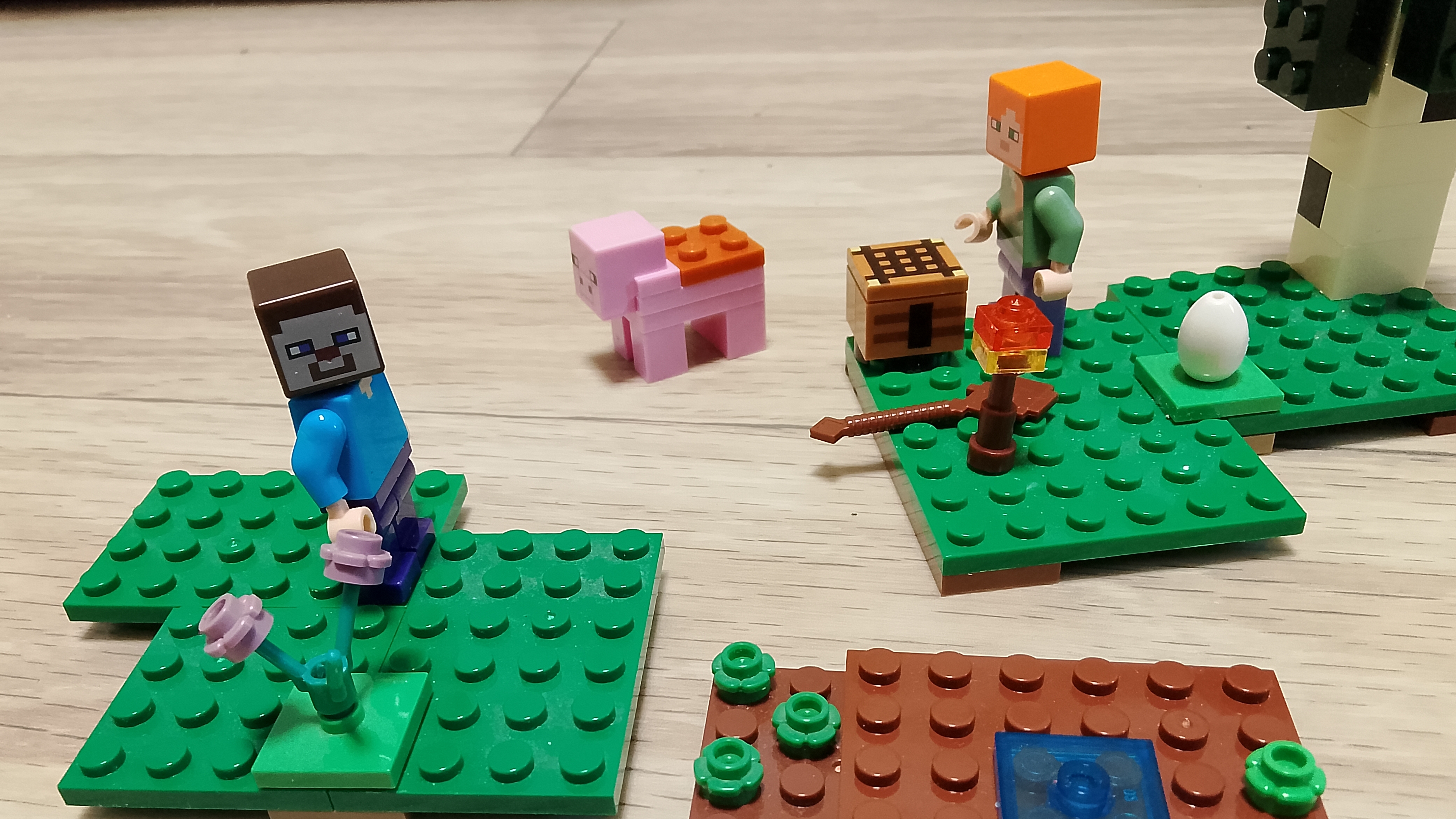 Майнкрафт лего анимация.