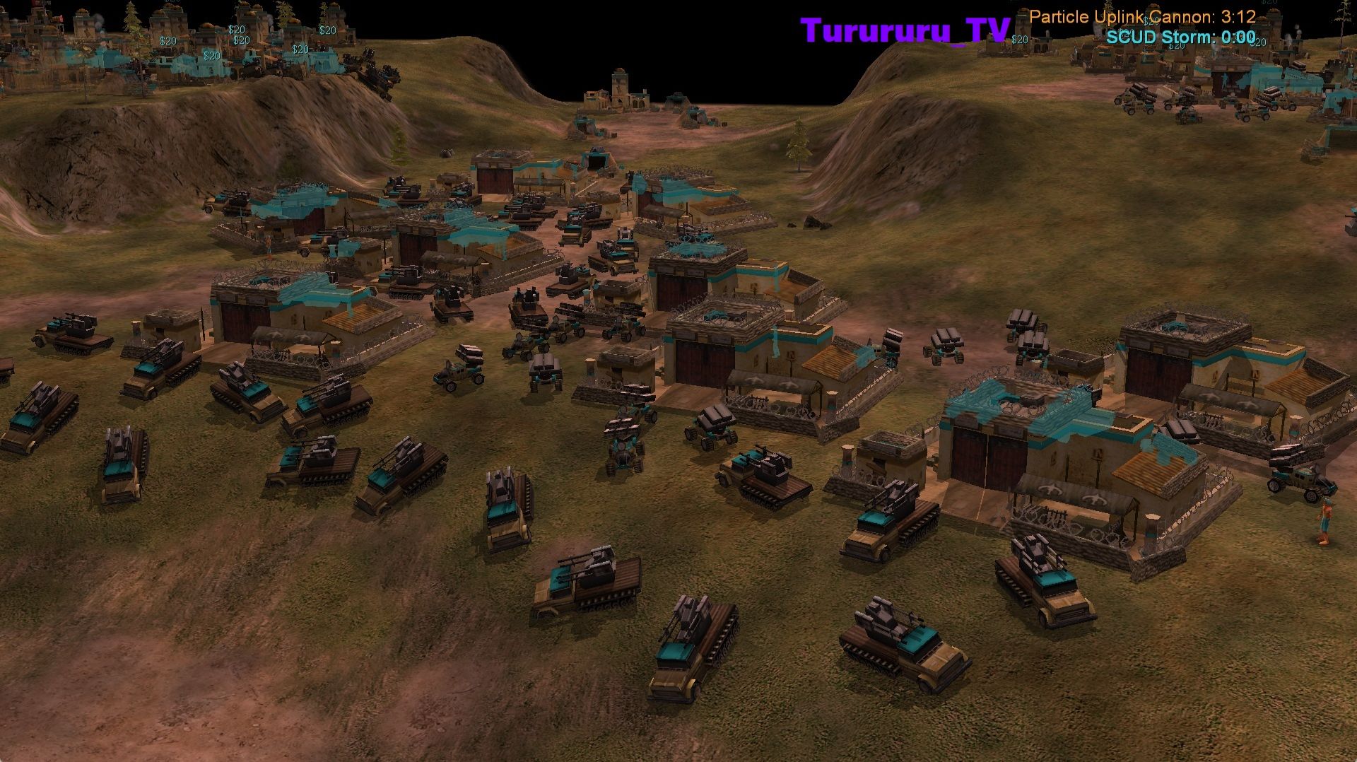 Перестарался со спамом войск в ФФА -  Command & Conquer: Generals - Zero Hour