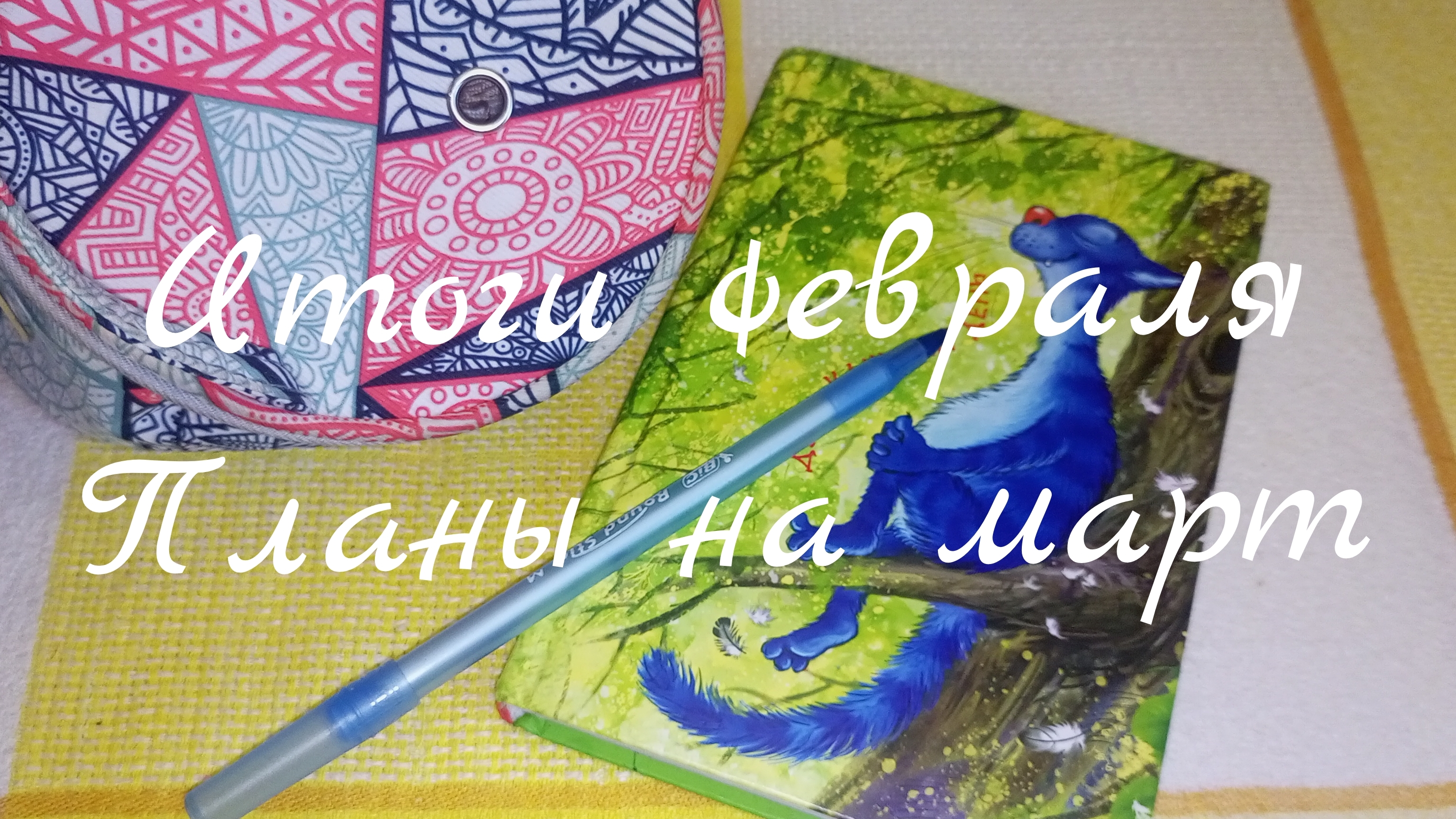 Итоги февраля// планы на март