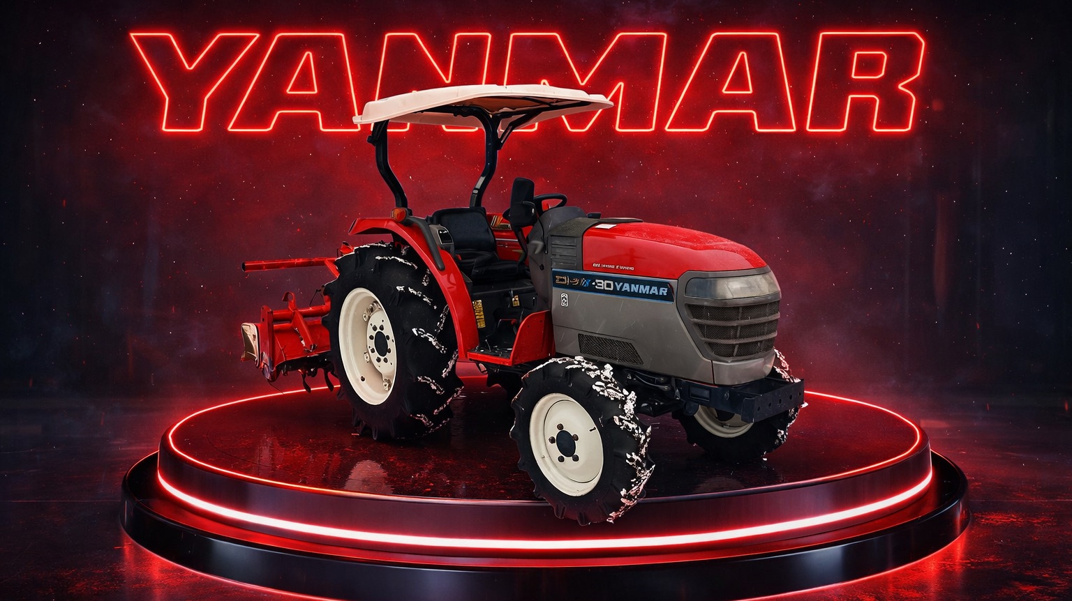 Японский мини-трактор Yanmar RS-30 с ПСМ