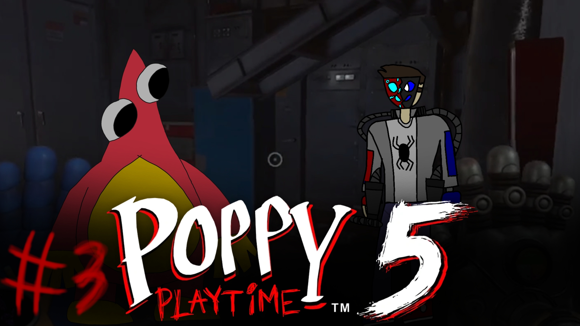 я встретился с чом чомпикс и он меня скрыл от прототипа, Poppy Playtime 5 #3 #poppyplaytime #horror