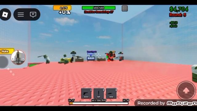 прохожу башню с зомби