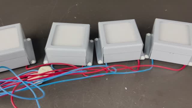 Светодиодный светильник Грильято 75х75 4х10Вт IP20 2400Лм ОПАЛ серый  4000К