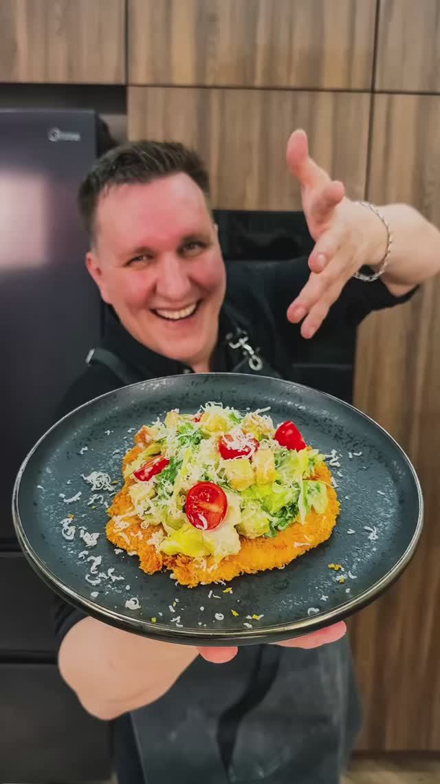 Шницель Цезарь