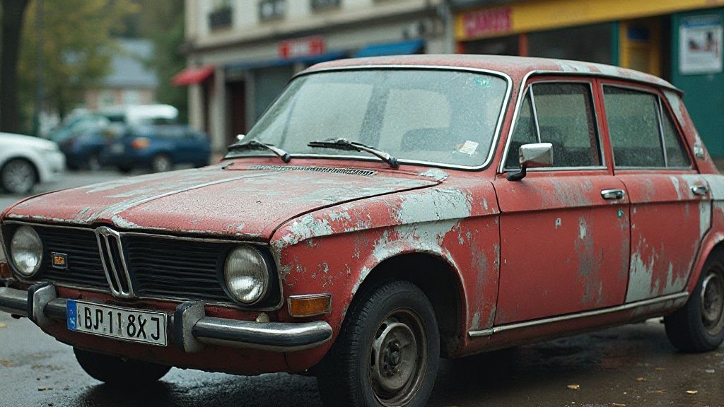 Машина развалюха в гта