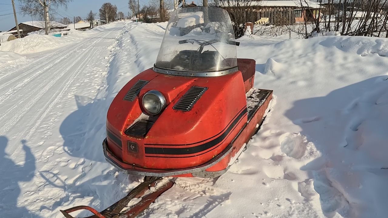 ОН КАК НОВЫЙ! Снегоход 