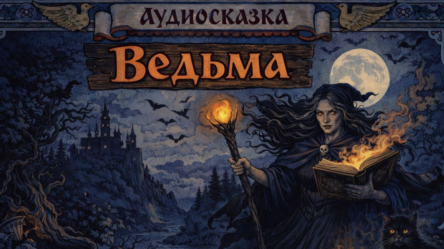 Народная сказка «Ведьма» | Аудиокнига