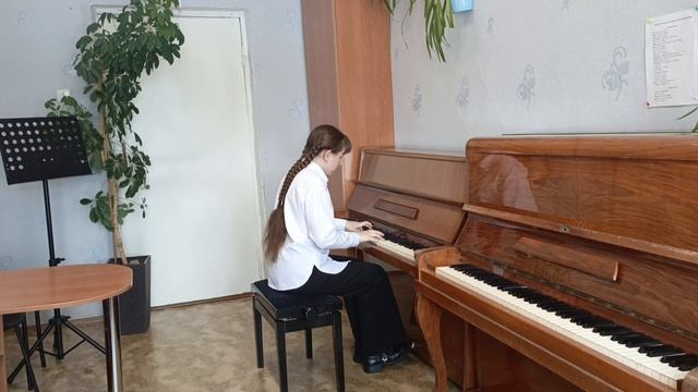 Настя Шелухина, Маслянинская ДШИ, р.п. Маслянино, М. Мошковский Этюд № 3 G-dur соч. 18