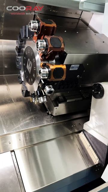 15-станочный токарно-фрезерный комплекс BMT с поворотным головкой