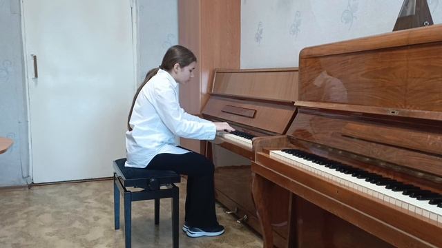 Соловьёва Елизавета, Маслянинская ДШИ, р.п. Маслянино, К. Черни Этюд № 29 E-dur соч. 299 .