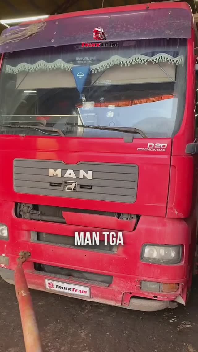 MAN TGA с проблемой по редуктору
