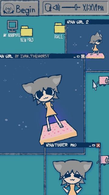 #nyancat #meme #animation #art #moho