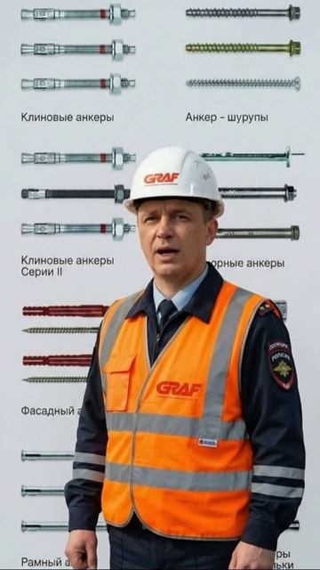 Качественные анкеры GRAF