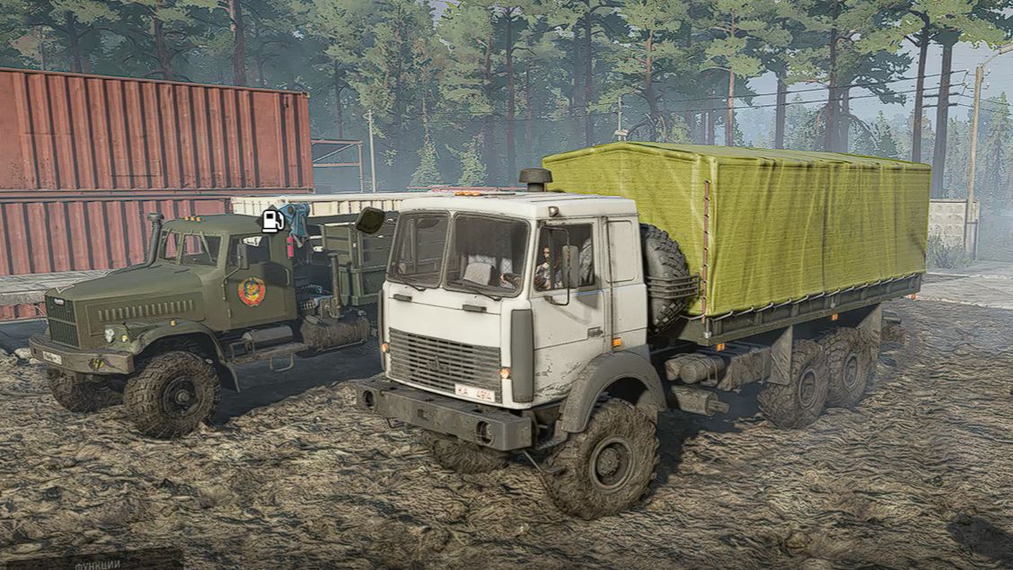 SnowRunner.  Доставить на станцию обслуживания