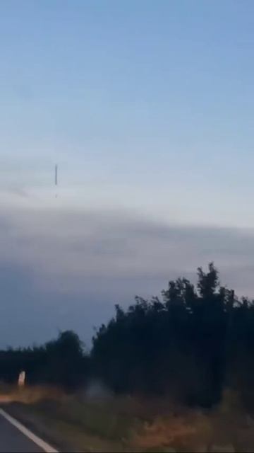 Небо над США в одном из дней