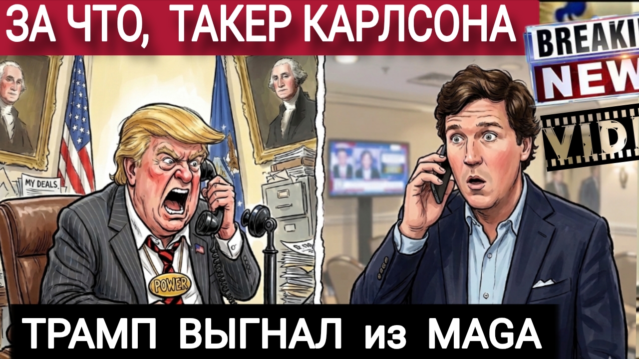 Что же, озвучил Т.Карлсон. СМОТРИ  07-03-2026