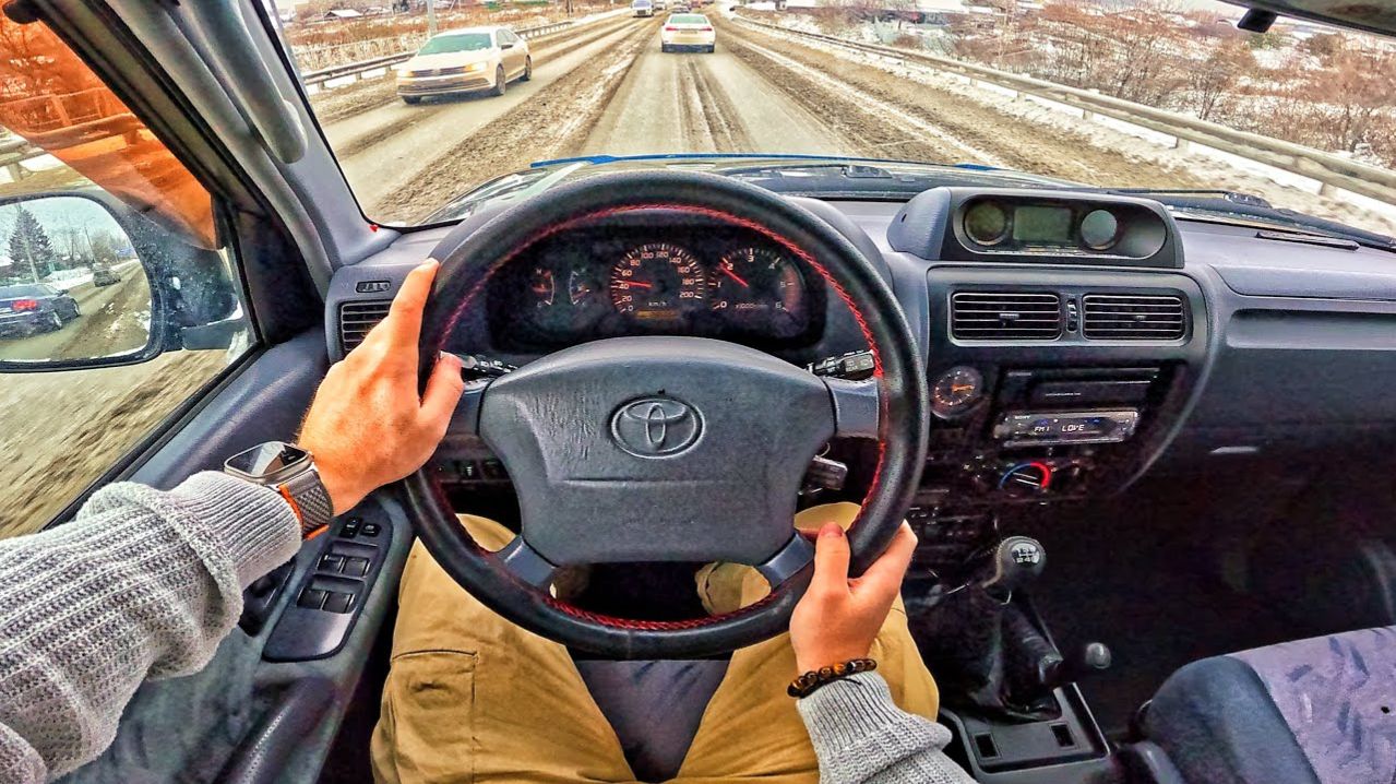 2002 Toyota Land Cruiser Prado 3.0 MT - POV ТЕСТ-ДРАЙВ