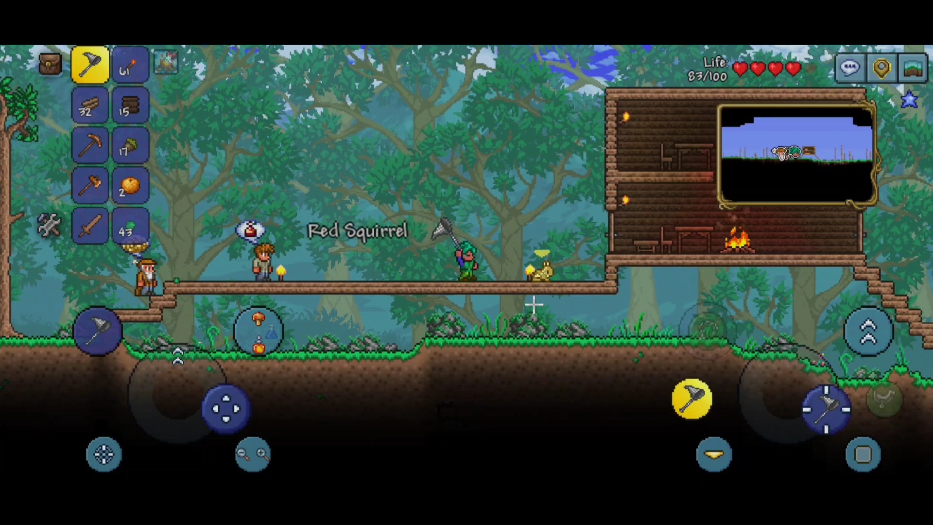 Надгробие в дереве - это боль для перфекциониста в Терарии | Суходрищик Terraria